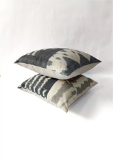 Ikat Cotton Cushion Cover.